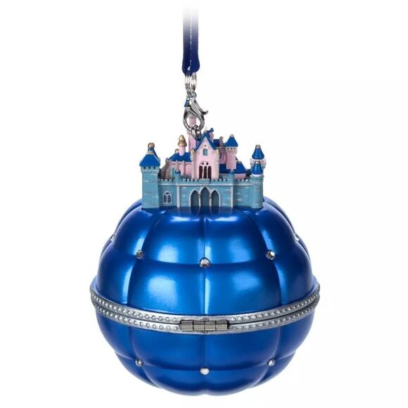 Disney Sleeping Beauty Castle Engagement Ring Holder Ornament - Picture 4 of 16